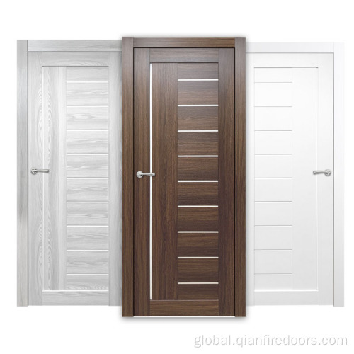 Wooden Doors For Home Modern Design Wooden Door Lock Set Indoor Door Supplier